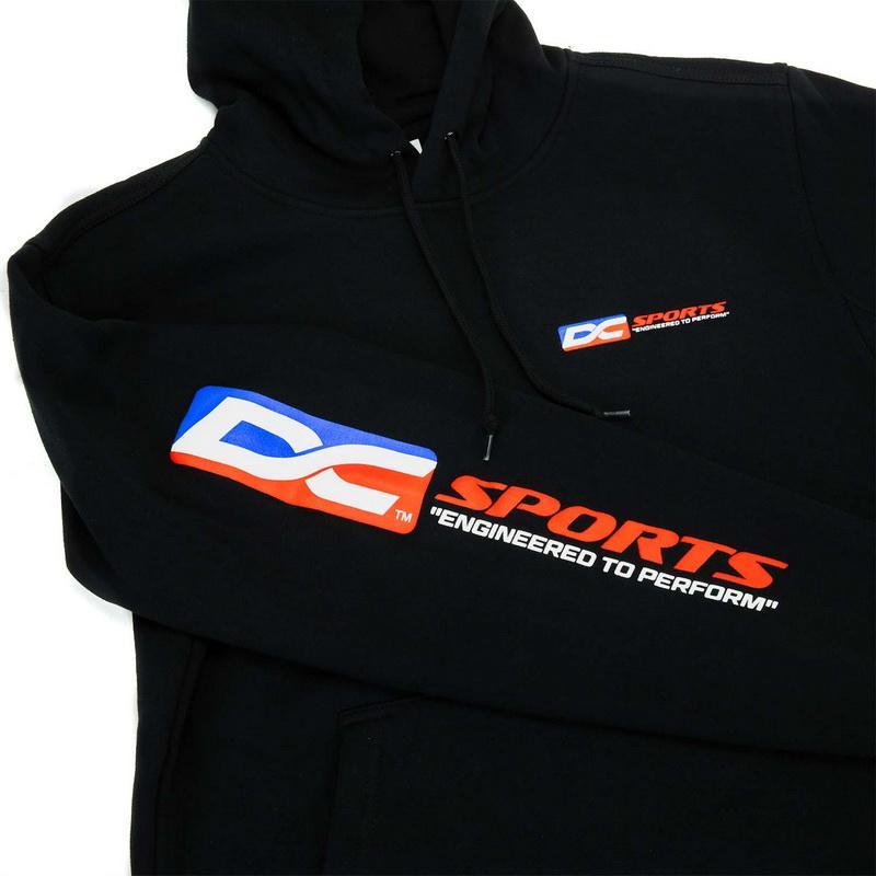 DCSPORTS ロゴ Pullover Hoodie パーカー US "L"サイズ 黒 USDM スポコン インテーク エキゾースト 正規輸入品 US仕様 DC-SPORTS_画像1