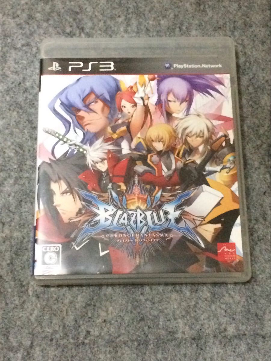 PS3 BLAZBLUE CHRONOPHANTASMA ブレイブルー クロノファンタズマ