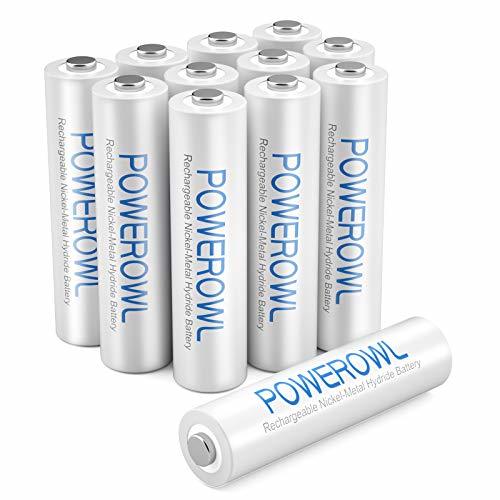 格安 Powerowl単4形充電式ニッケル水素電池12個セット 大容量 自然放電抑制 環境保護_画像1