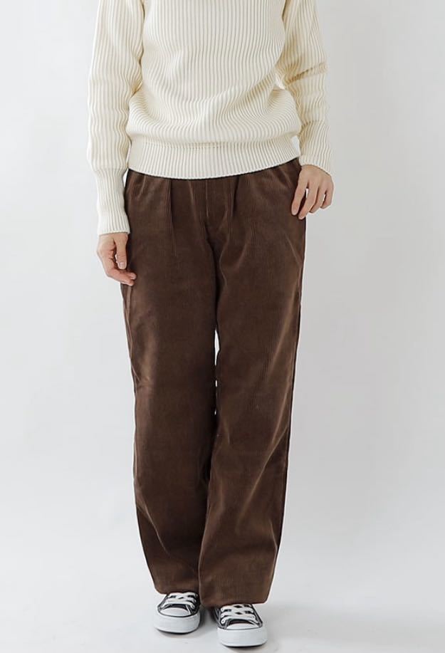 新品未使用 LENO(リノ) コーデュロイトラウザーズ“Corduroy Trousers