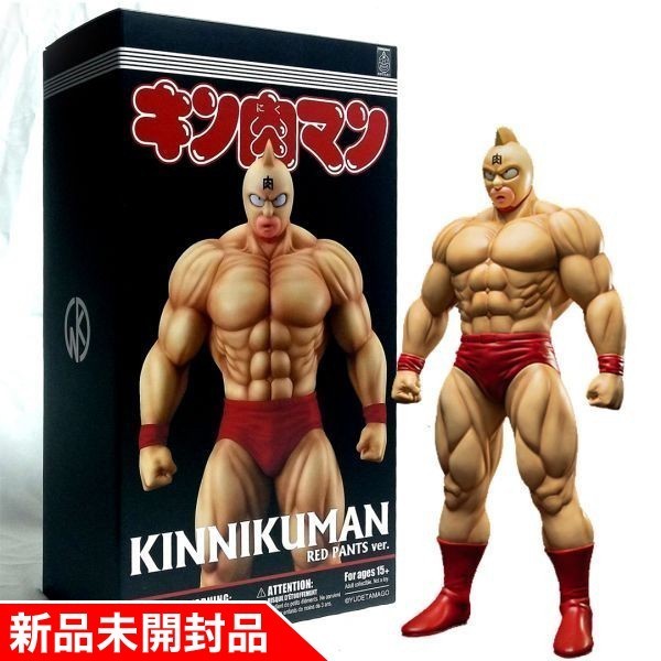 [ новый товар нераспечатанный внутренний стандартный товар ]HKDSTOY Kinnikuman KIN29SHOP ограничение 40cm большой sofvi серии [ Kinnikuman ( красный брюки ver.)] фигурка 