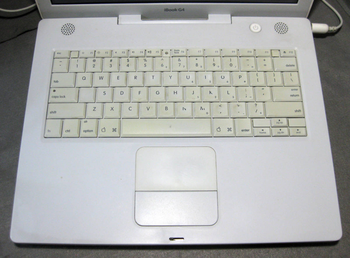 m563 ibook G4 A1055 14インチ 933Mhz 640MB os10.3 Airmac クラシック環境 難あり_画像5