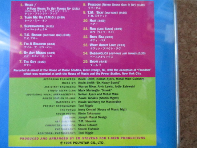 TM Stevens Out Of Control/Boom T.M.スティーブンス 95年 大傑作・大名盤♪！ 貴重な、国内盤 帯有り♪！ 廃盤♪！ 入手困難♪！ P-Funk♪_画像3