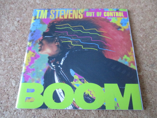 TM Stevens Out Of Control/Boom T.M.スティーブンス 95年 大傑作・大名盤♪！ 貴重な、国内盤 帯有り♪！ 廃盤♪！ 入手困難♪！ P-Funk♪_画像5
