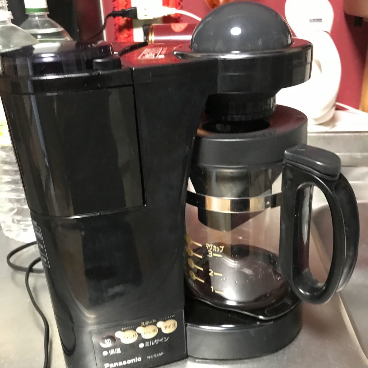 コーヒーメーカー パナソニック NC S35-K 全自動