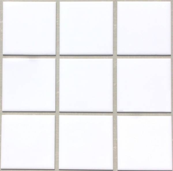 100mm angle tile { bright * white } [ piece sale ]