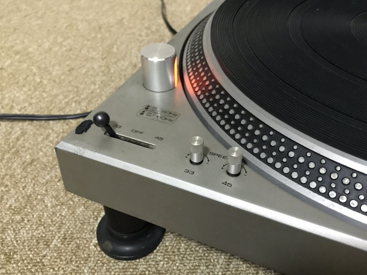 世界的に有名な Technics SL-1200 テクニクス ダイレクト マニュアル