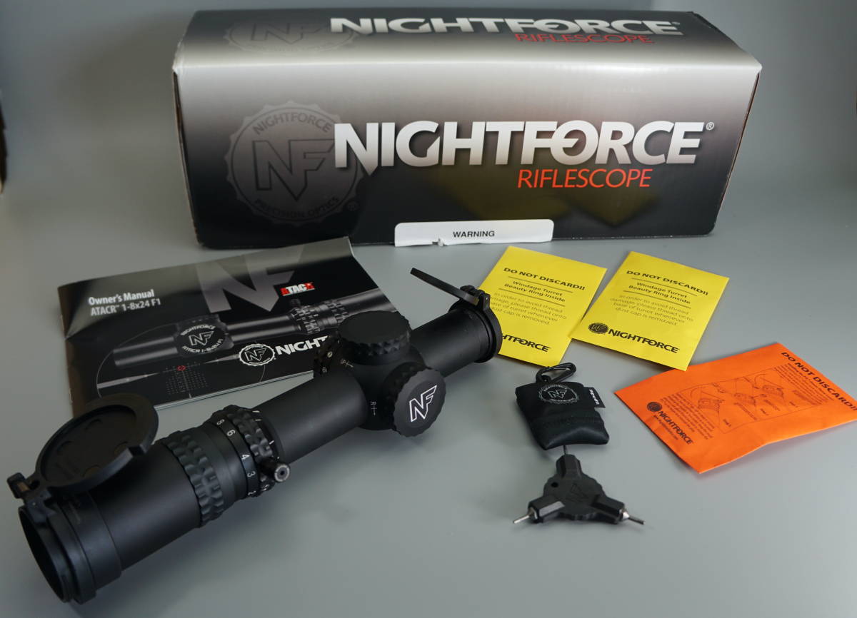 Yahoo!オークション - Nightforce ATACR 1-8x24 新型 F1 .1 Mil Yahoo!オークション - Nightforce ATACR 1-8x24 新型 F1 .1 Mil