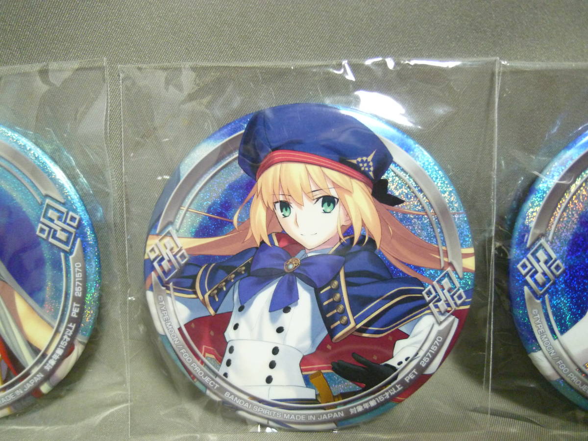 100%本物 FGO アルトリアキャスター キャストリア 霊基召喚缶バッジ