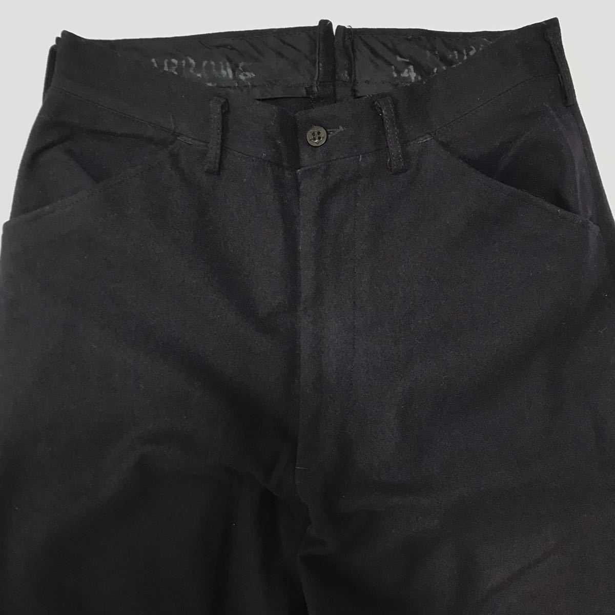 50s U S NAVY ウール パンツ 29R WALDES ジッパー ビンテージ 50s U S NAVY ウール パンツ 29R WALDES ジッパー ビンテージ