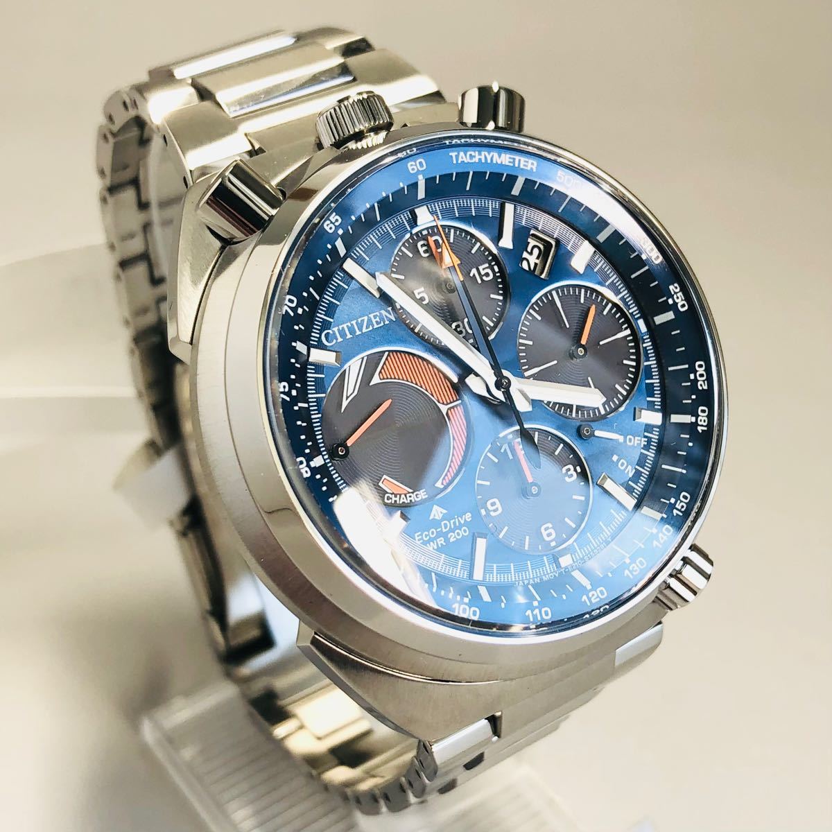 【高級】CITIZEN/シチズン エコドライブ プロマスター ツノ メンズ腕時計