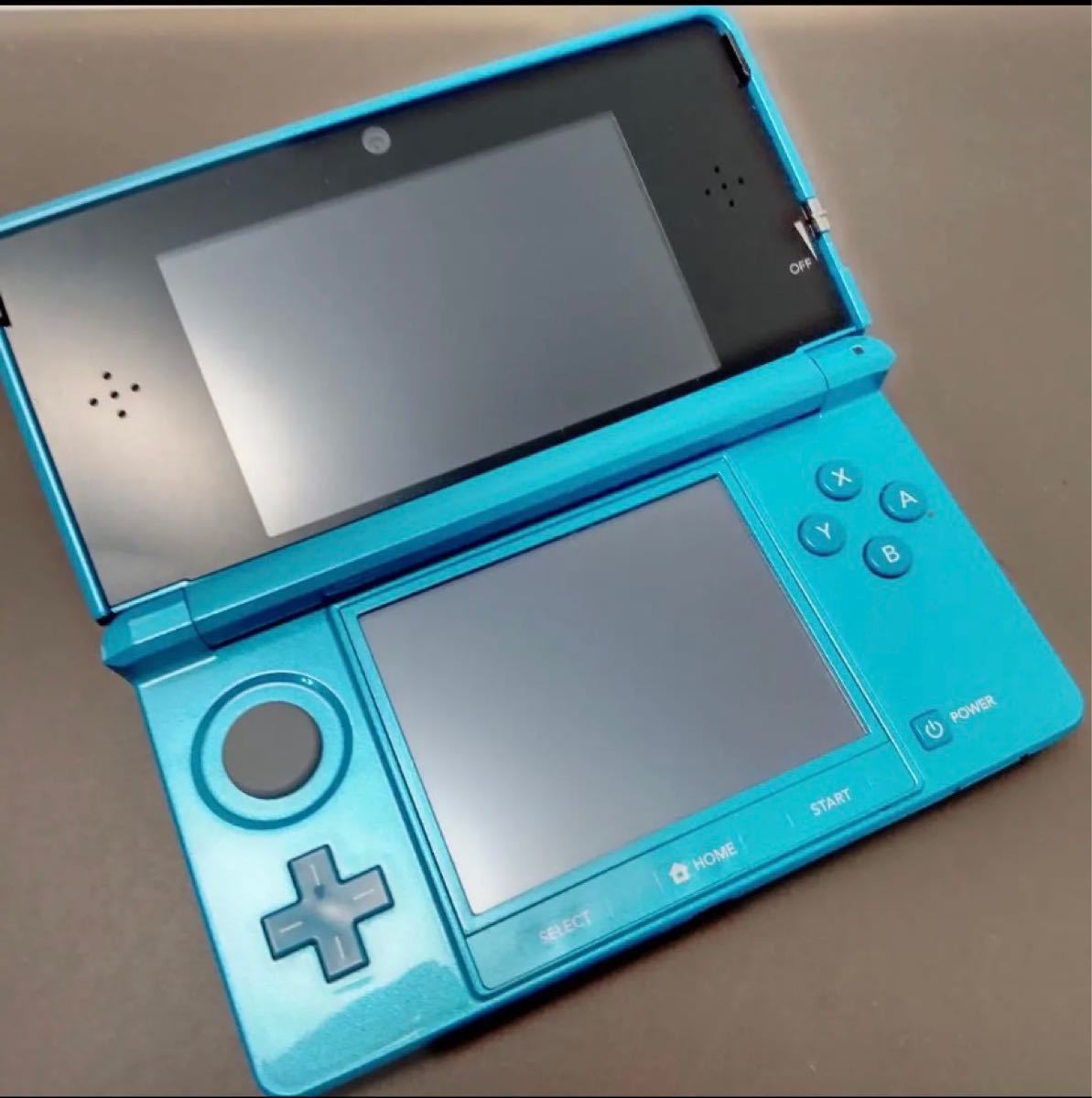安心の整備済み！◆任天堂3DS 中古本体◆ライトブルー◆18