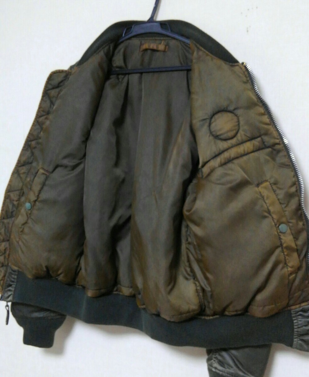 ALPHA×BAL(バル) 別注 コラボ MA-1 オリジナル フライト ALPHA×BAL(バル) 別注 コラボ MA-1 オリジナル フライト