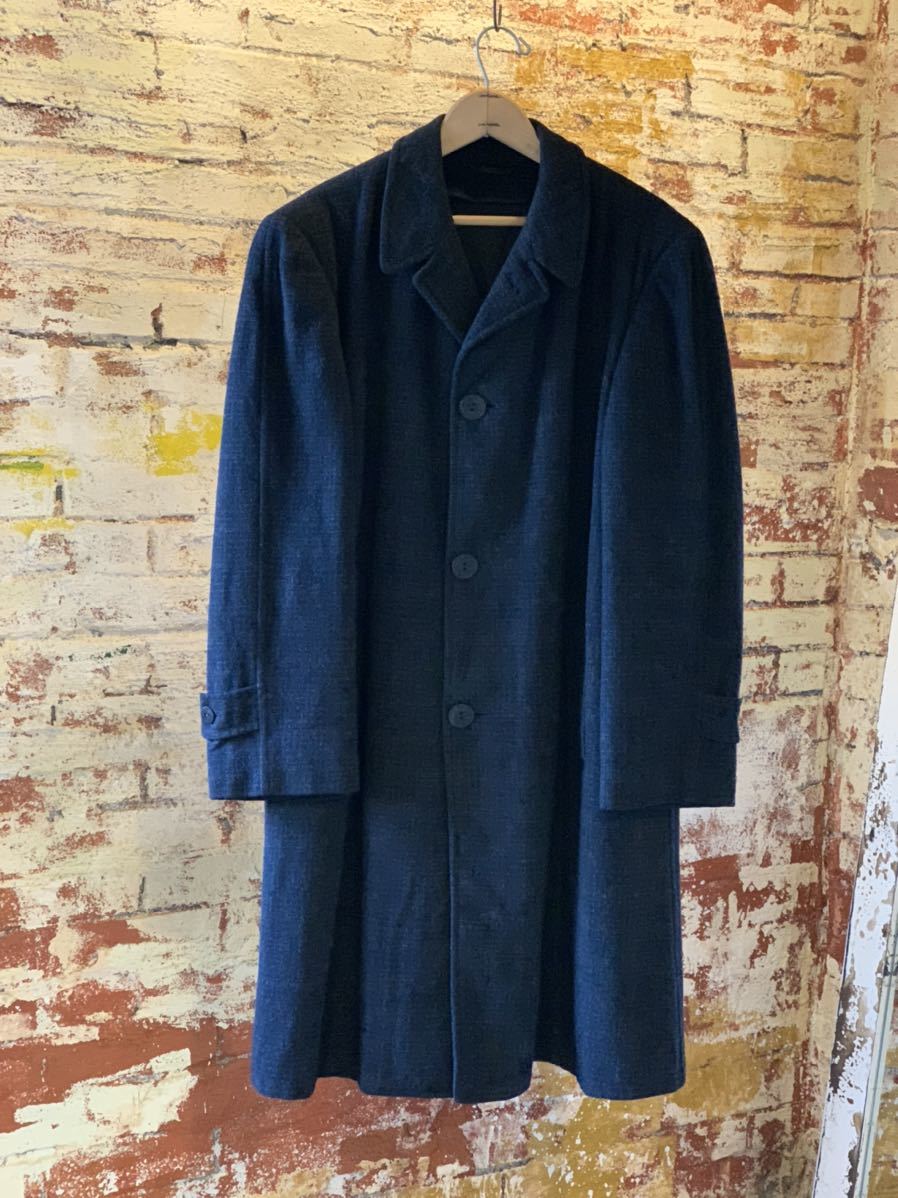 ~60s Robert Hall WOOL CHESTER COAT ヴィンテージ ビンテージ ウールチェスターコート カスリ柄 ROCKABILLY ロカビリー 50s 送料無料_画像1