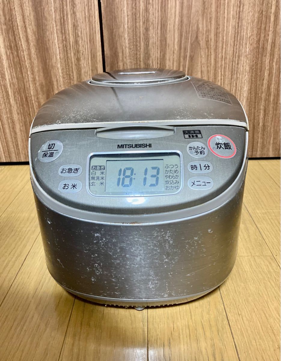炊飯器　 NJ-KH10  MITSUBISHI IHジャー 炊飯器 5.5合炊
