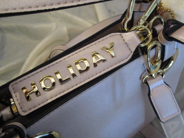 #Samantha Vega 2WAY сумка на плечо ручная сумочка кожа не использовался хранение товар с гарантией розовый × Gold #