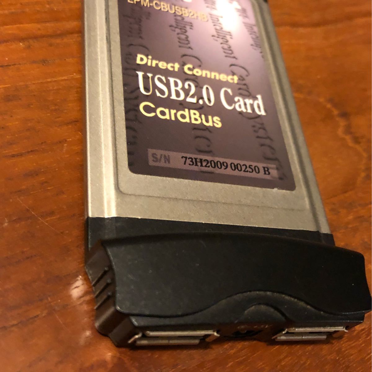 2USB接続 PCカード