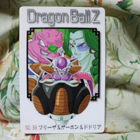 ドラゴンボールZ グミ グミカ NO.39 フリーザ&ザーボン&ドドリア_画像1