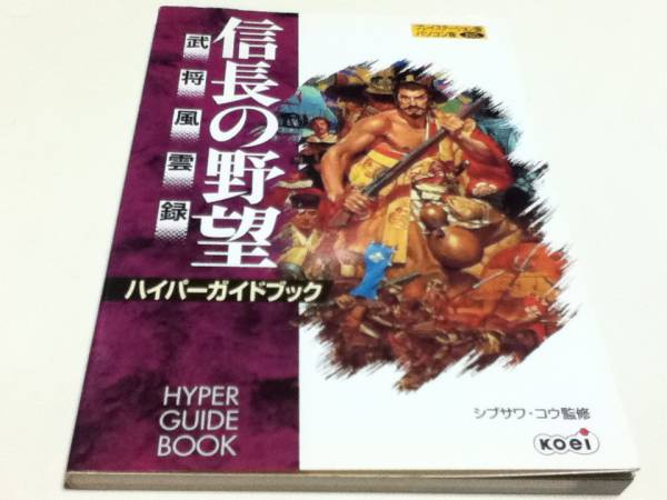 ヤフオク Ps Pc攻略本 信長の野望 武将風雲録 ハイパーガ