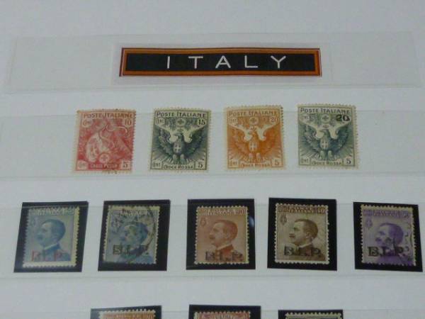 イタリア 切手 №12　1916-24年 SC #B 1-25の内 21種. 2013年 SC評価 $ 2.454_画像2