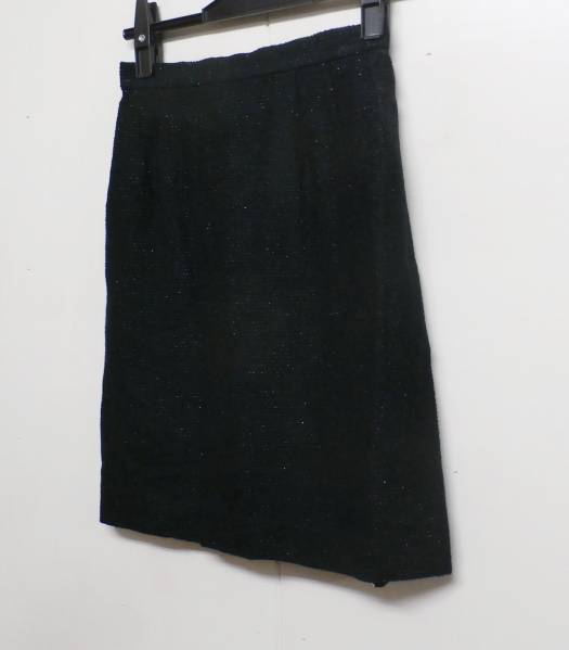 [12941] J&R lame entering lining attaching black ( skirt )