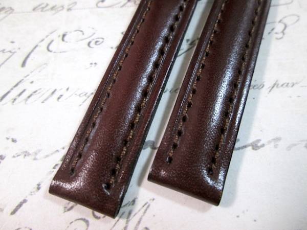 MORELLATO 12mm Dark Brown カーフ_画像3