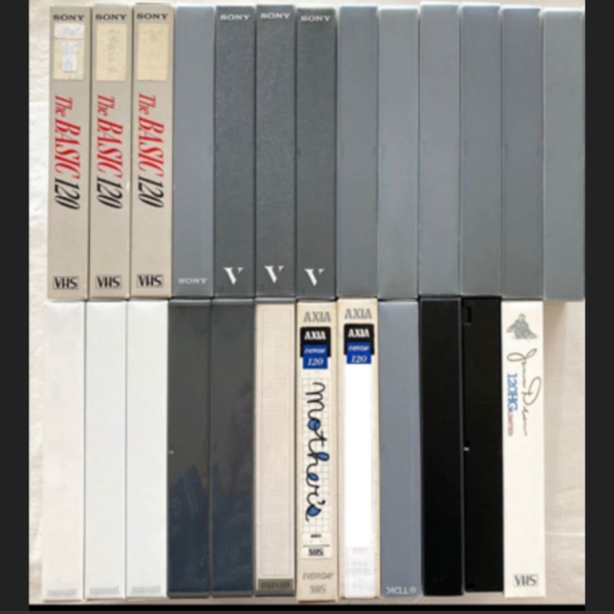 中古VHSビデオテープ120分用 26本 Panasonic SONY maxell TDK 中古VHSビデオテープ120分用 26本 Panasonic SONY maxell TDK