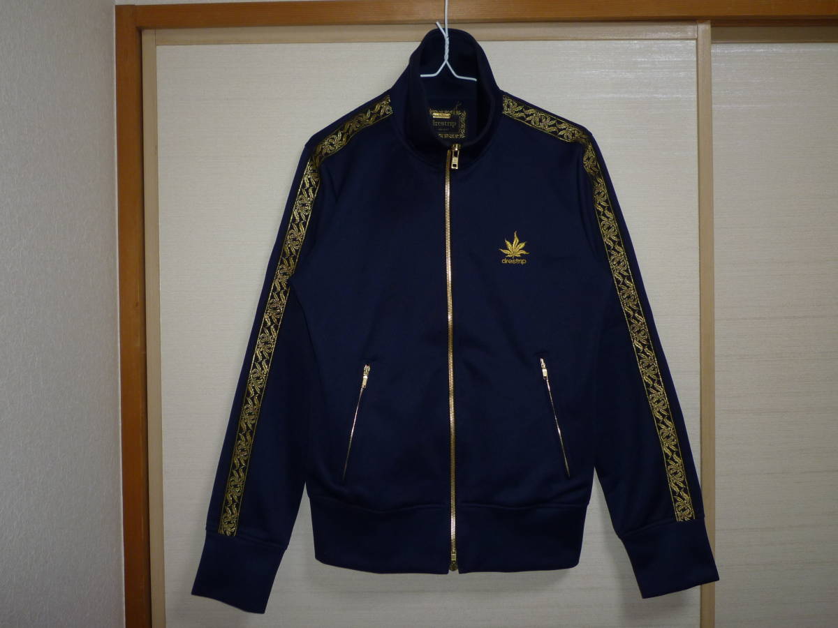 ドレストリップ 百式ジャージジャケット紺×金 サイズ2スポーツウエア