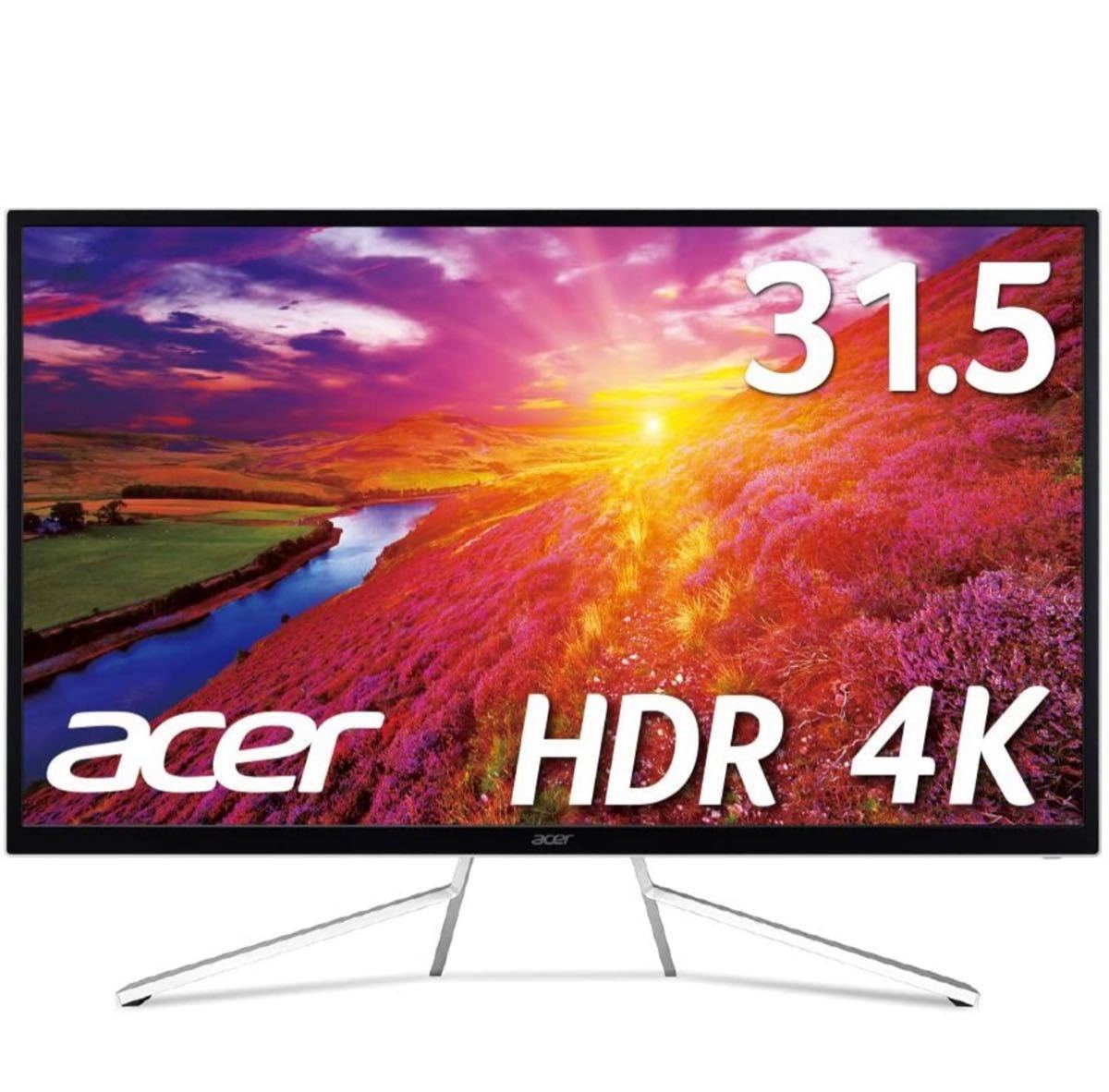 Acer 31 5インチ 4K モニター ディスプレイ ET322QKwmiipx 中古(ワン