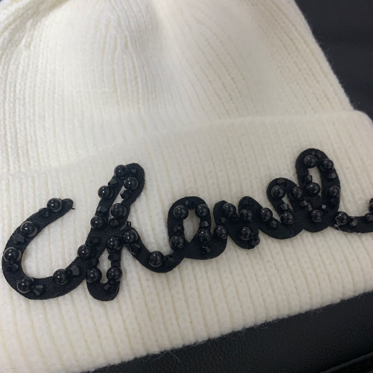 CHANEL ノベルティ ニット帽 ホワイト|Yahoo!フリマ(旧PayPay CHANEL ノベルティ ニット帽 ホワイト|Yahoo!フリマ(旧PayPay