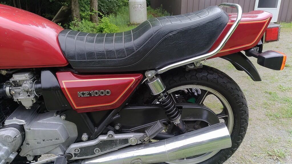 KZ1000J 丸タンク 現状販売 ベース車両 並行輸入 KAWASAKI Z1R Z1 Z2 Z1000 Z900 KZ1000 LTD CB FX MKⅡ GT GS1000 GSX_画像4