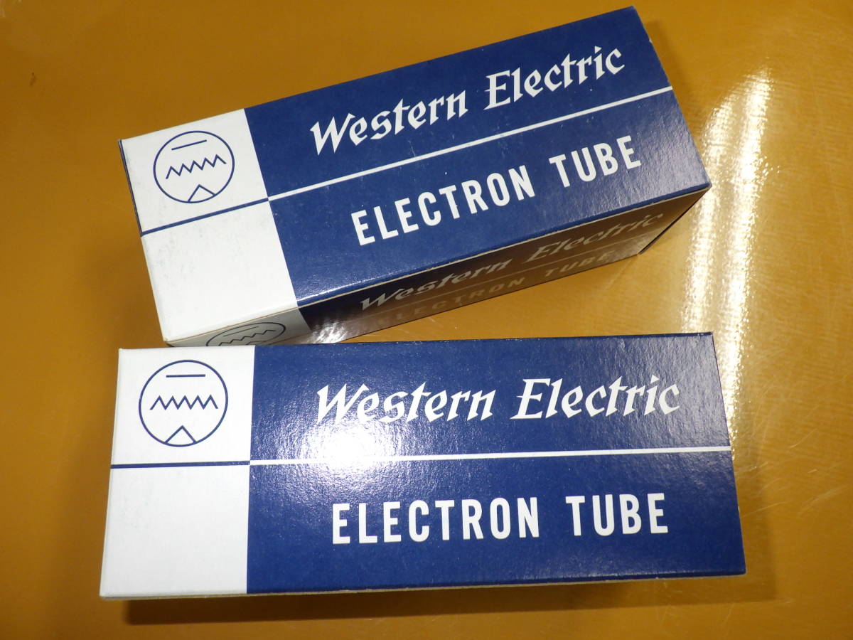  popular vacuum tube! new goods unused Western 300B(WE300B). 2 pcs set 1 pair that 2.
