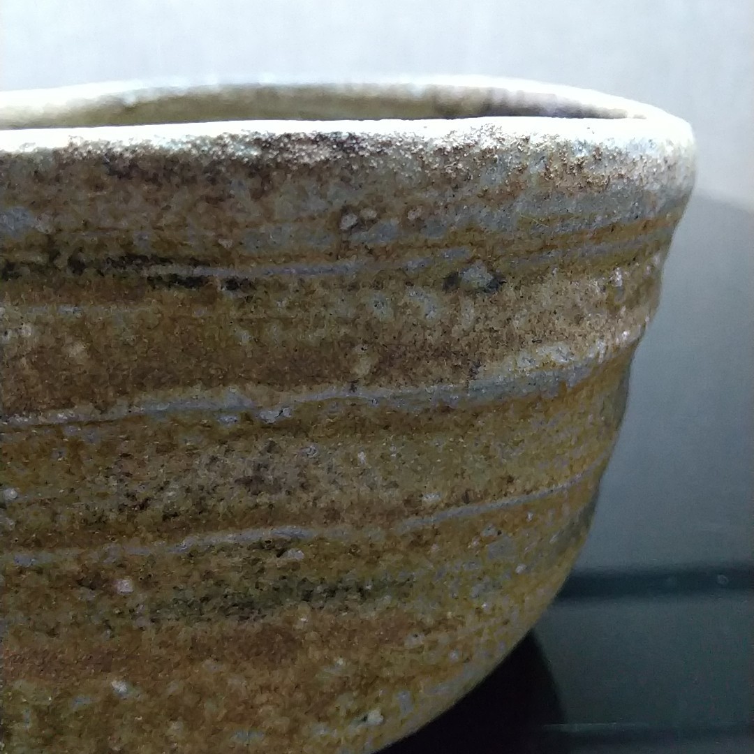 期間限定値下げ！【備前焼 茶碗 共箱付き③】Bizen ware Matcha tea bowl (税込・送料無料)