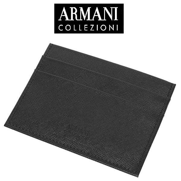 アルマーニ カードケース パスケース 定期入れ 名刺入れ メンズ ARMANI COLLEZIONI 新品