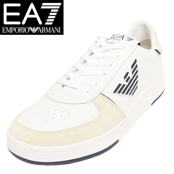 エンポリオ アルマーニ EA7 スニーカー メンズ 靴 サイズ 10 (約28cm) ARMANI X8X073 XK176 N091 新品_画像1