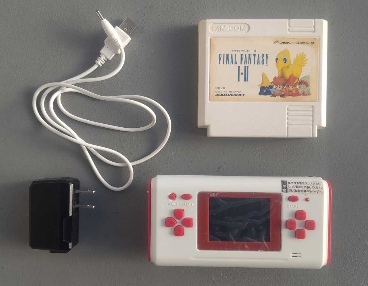 赤字覚悟 正常動作確認済 FC MOBILE 88 NEO + FF1・2 ソフト付き 赤字覚悟 正常動作確認済 FC MOBILE 88 NEO + FF1・2 ソフト付き