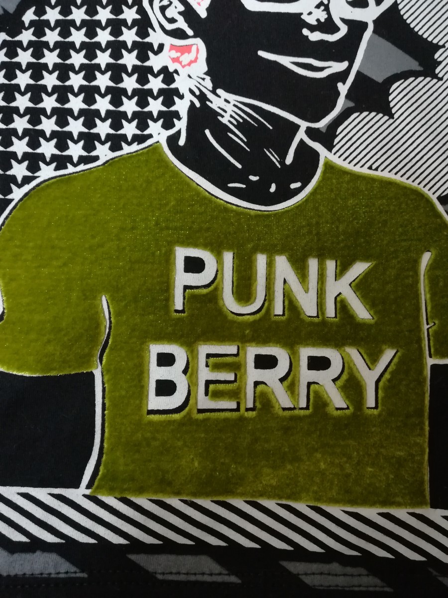 (34)PUNK BERRY_未使用_メンズＴシャツ