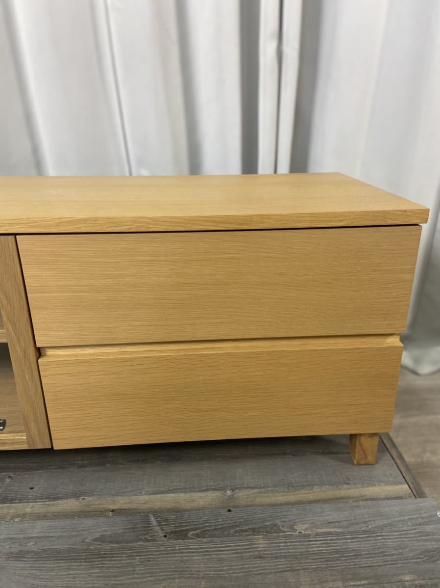 GW99 無印良品 オーク材 テレビボード 幅110cm AVラック GW99 無印良品 オーク材 テレビボード 幅110cm AVラック