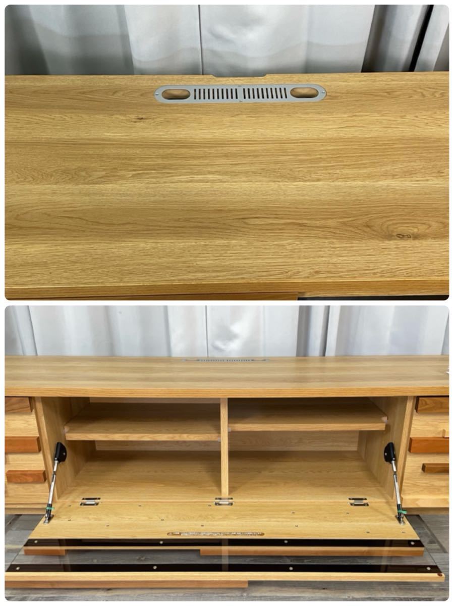 GW82 IDC 大塚家具 Meuble モズ 160cm AVボード ローボード テレビ