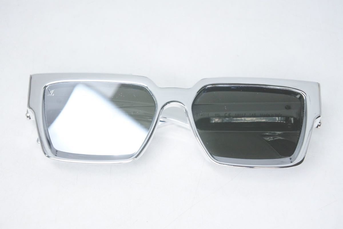 激レア LOUIS VUITTON ルイヴィトン サングラス ミリオネア Z1401E 限定 眼鏡 メガネ シルバー 銀 アクセサリー 33189  美品 中古 正規品
