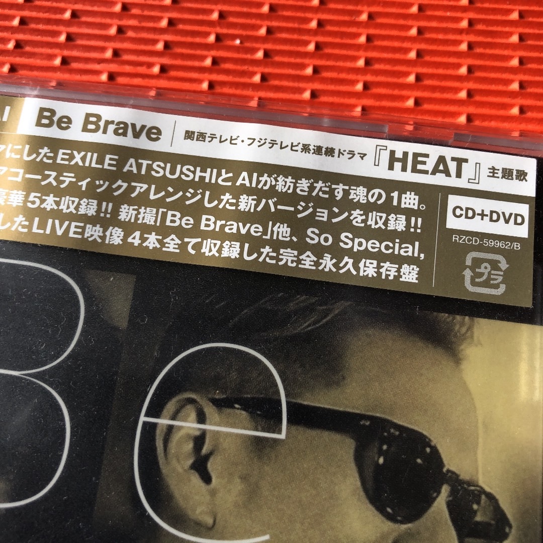 □　CD　極上品　Be Brave EXILE ATSUSHI + AI CD+DVD エグザイル アツシ アイ　□_画像2