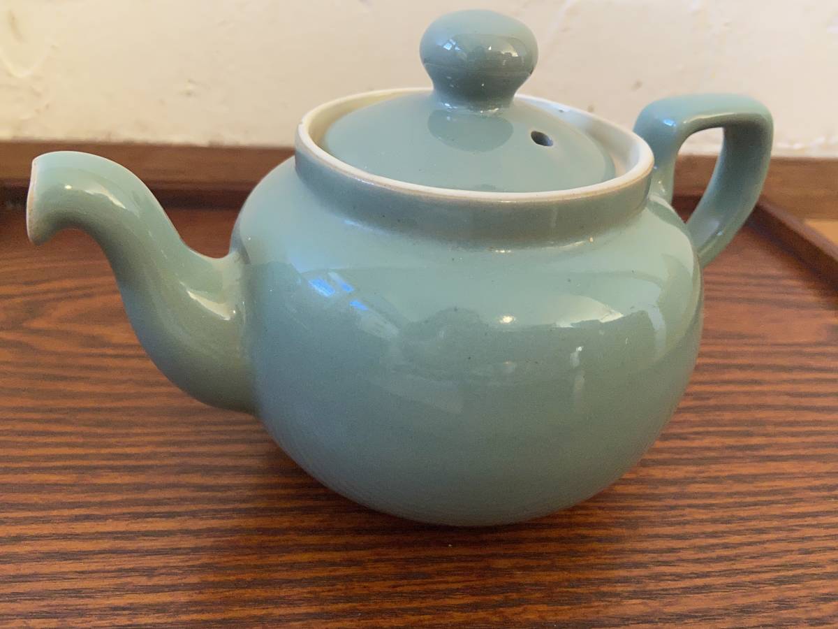 超熱 DENBY /デンビー/イギリス/230-1 マナーグリーン ティーポット