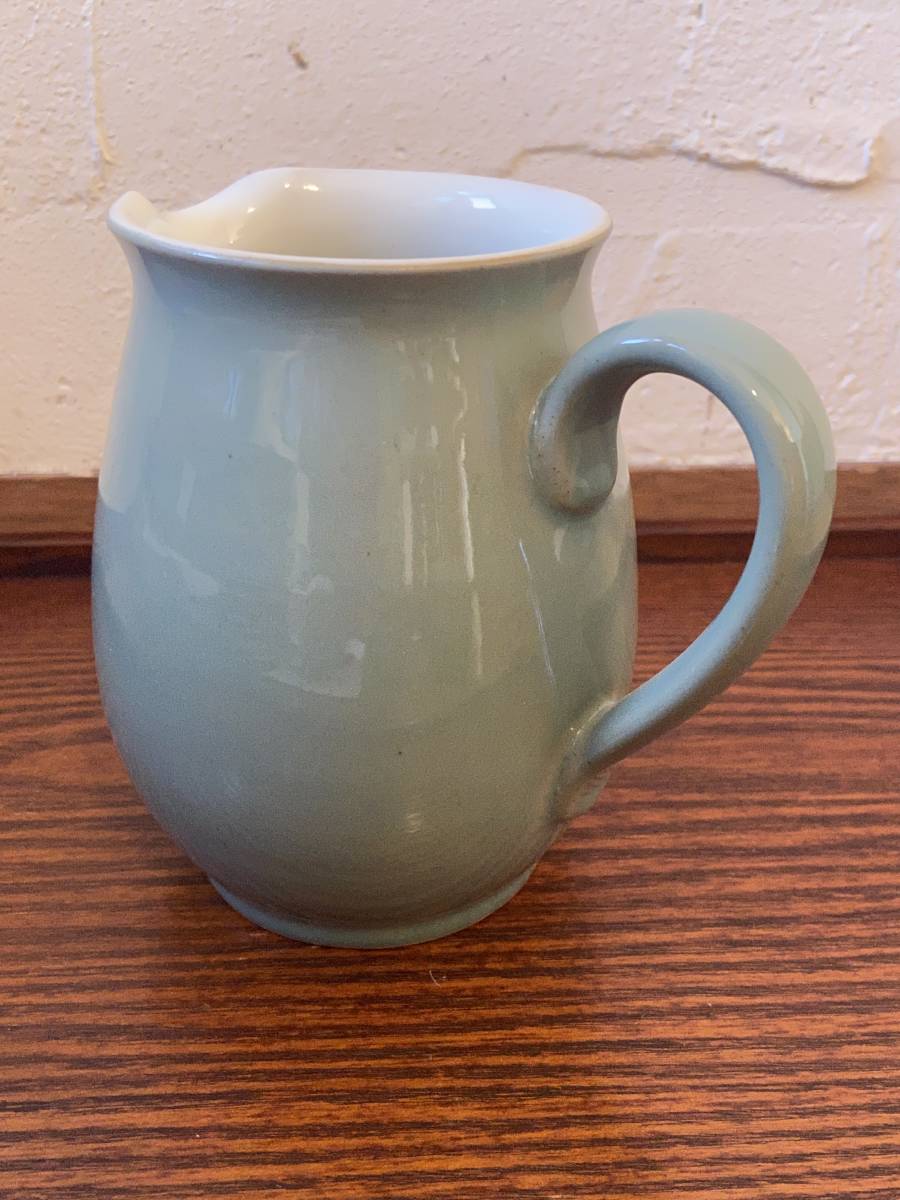 ランキング2022 美品 DENBY マナーグリーン ジャグ・ポット 高さ13cm