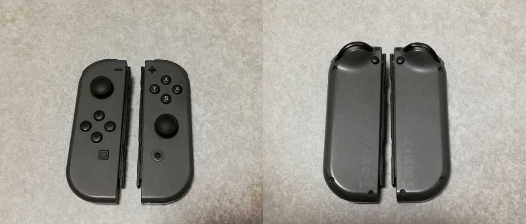 中古　任天堂　　Nintendo Switch ニンテンドースイッチ　本体　完品　バッテリー強化版　液晶保護ガラスフィルム　①