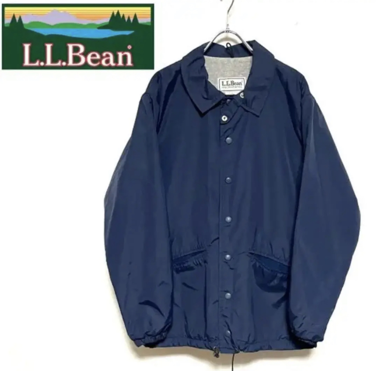 ”80s LL BEAN エルエルビーン　USA製　アメリカ製　コーチジャケット　検）パタゴニア ノースフェイス　ビンテージ　JK フリース_画像1