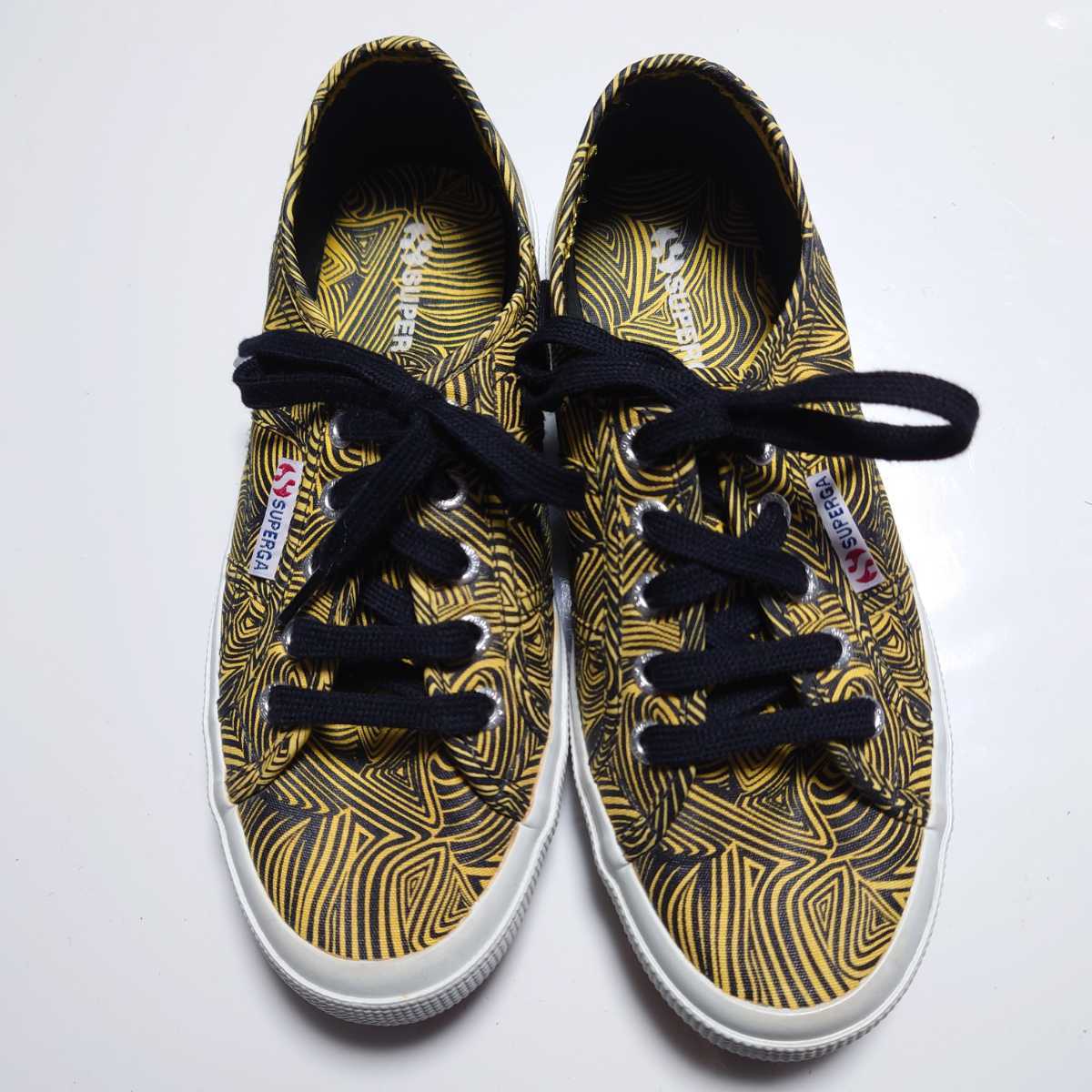 SUPERGA スペルガ ローカット スニーカー アニマル ヒョウ柄 幾何学柄