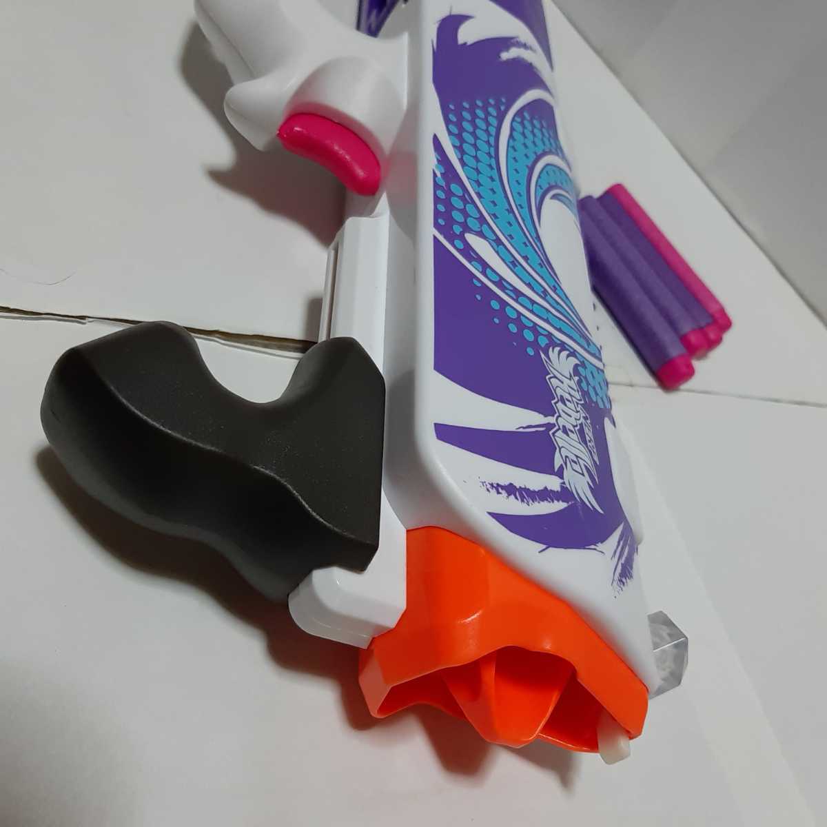 ナーフ レベル シークレットショットガンNerf Rebelle Secret Shot Blastar バッグ 折りたたみ 収納 女の子_画像6