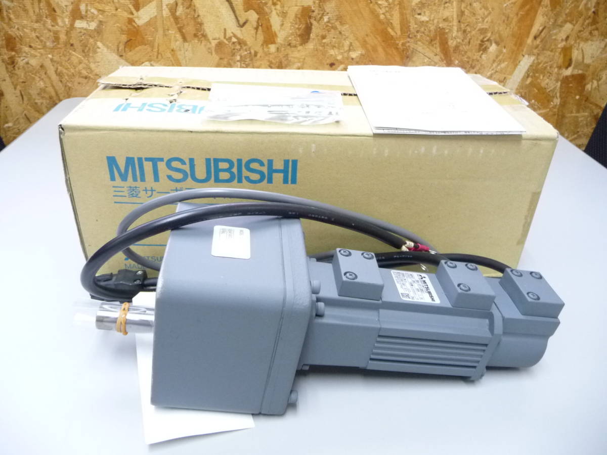 三菱 サーボモーター HA-FF13BG1 減速機 GR-S-10 1/30 未使用品 管理 三菱 サーボモーター HA-FF13BG1 減速機 GR-S-10 1/30 未使用品 管理