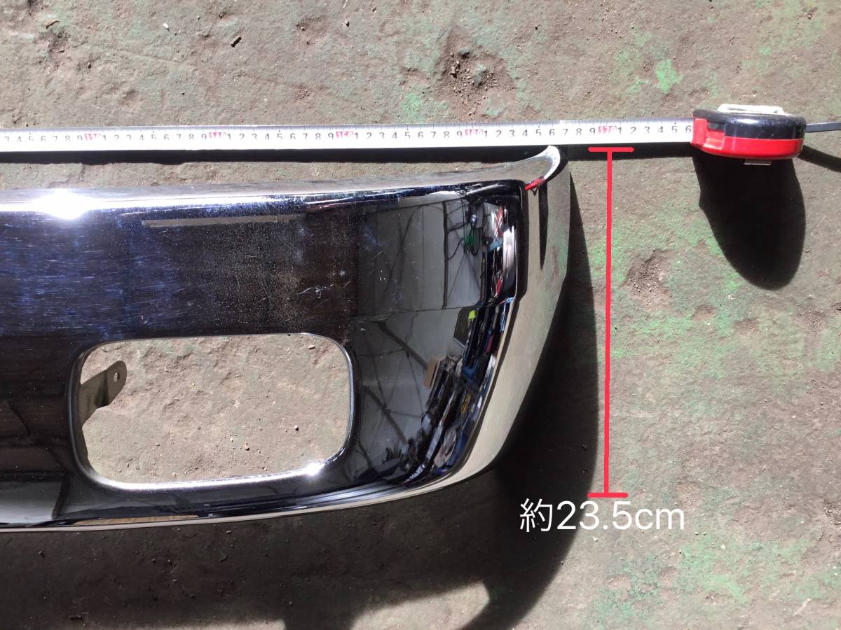  Hino Dutro plating front bumper N 211228 same day shipping possible Yahoo auc 171×26×25