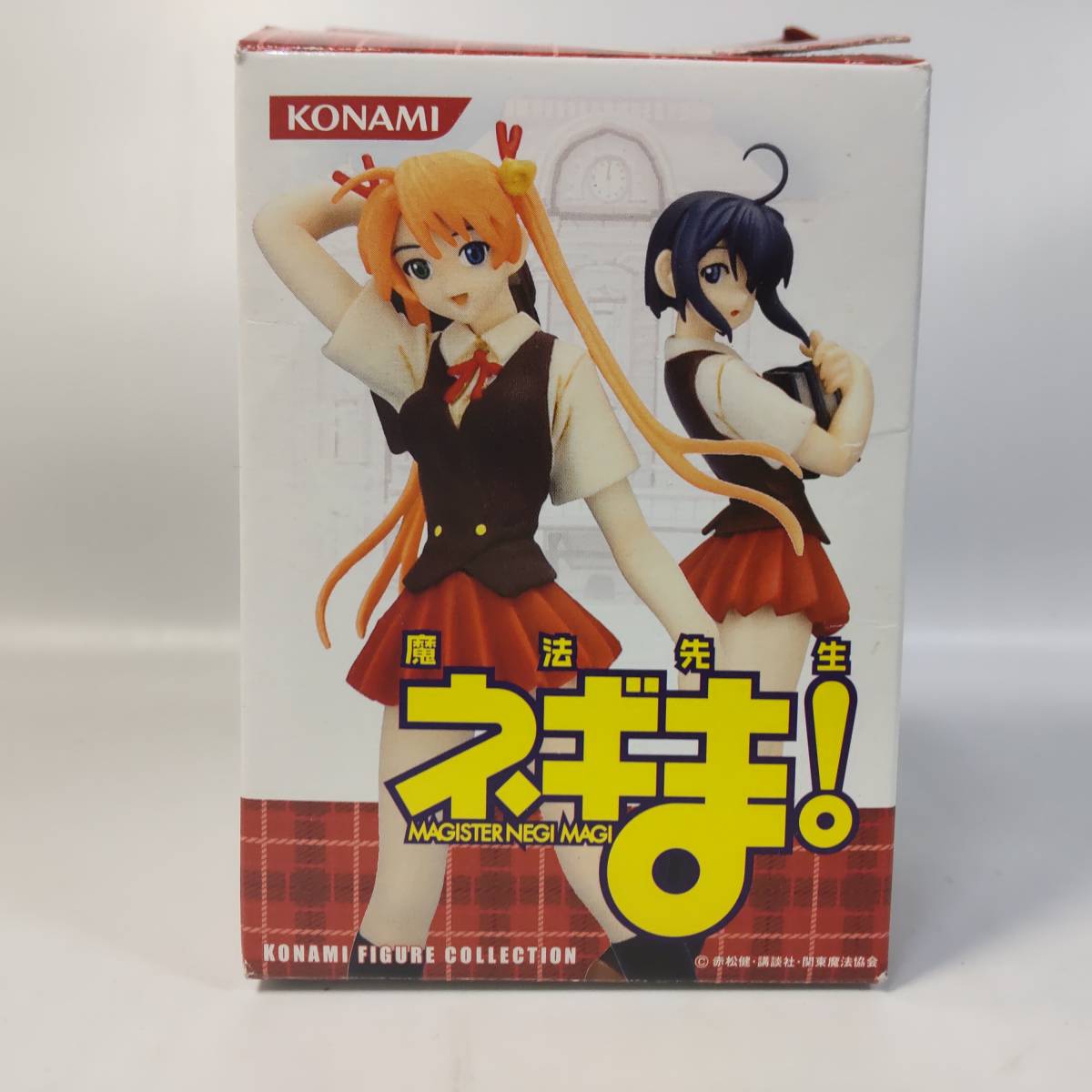 佐々木まき絵 魔法先生ネギま！フィギュアコレクション KONAMI コナミ 開封済み中古未組立フィギュア 内袋未開封 レア 絶版_画像4